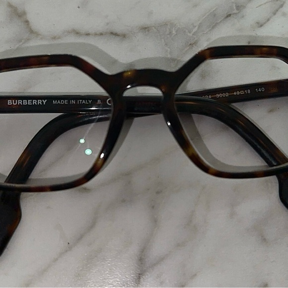 Burberry Tortoise Frame Eyeglasses - Picture 1 of 1